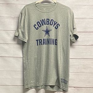 Boys L Nike Dri-Fit Dallas Cowboys Tee